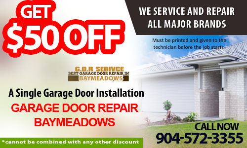 Garage door service coupons